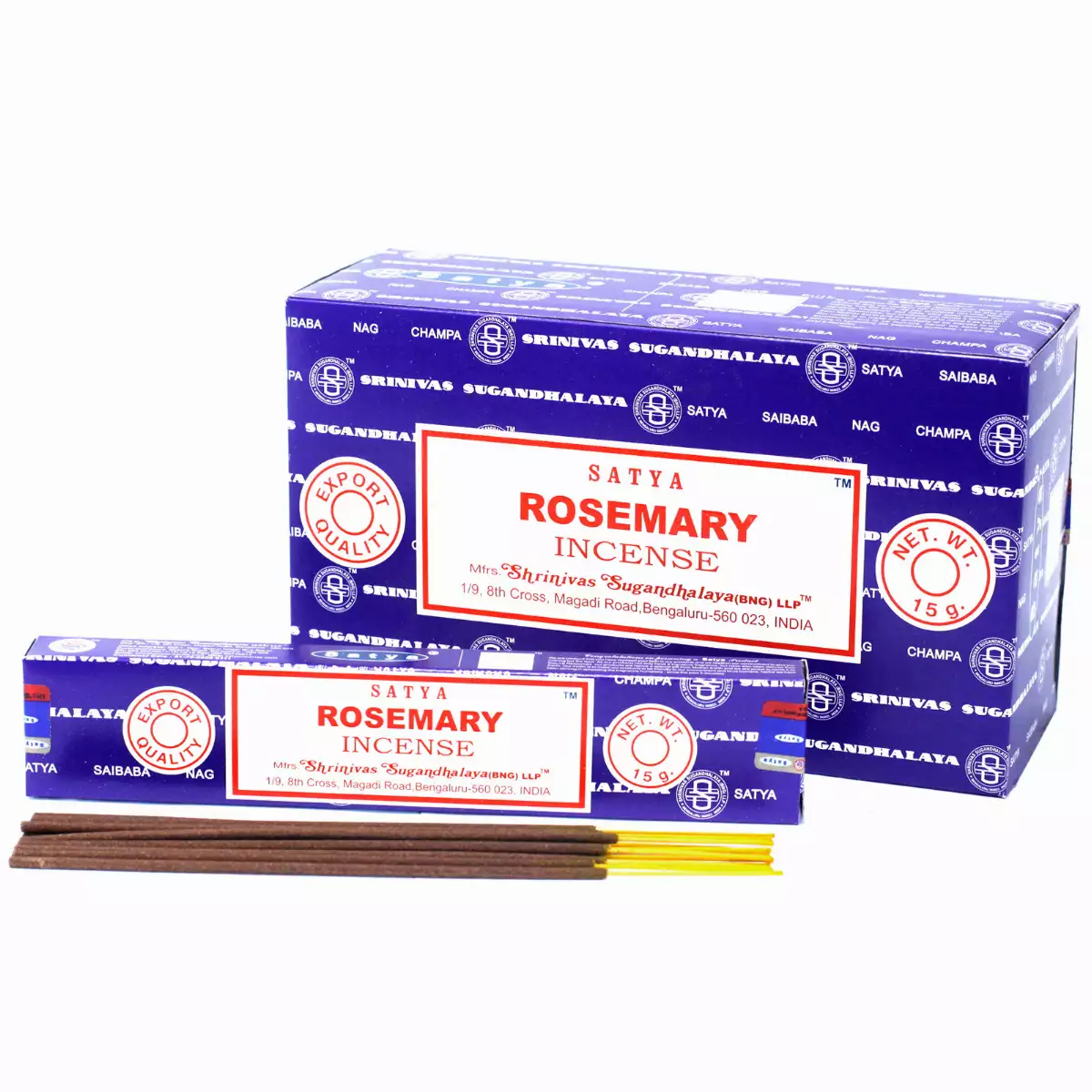 Encens SATYA 15g - Rosemary
