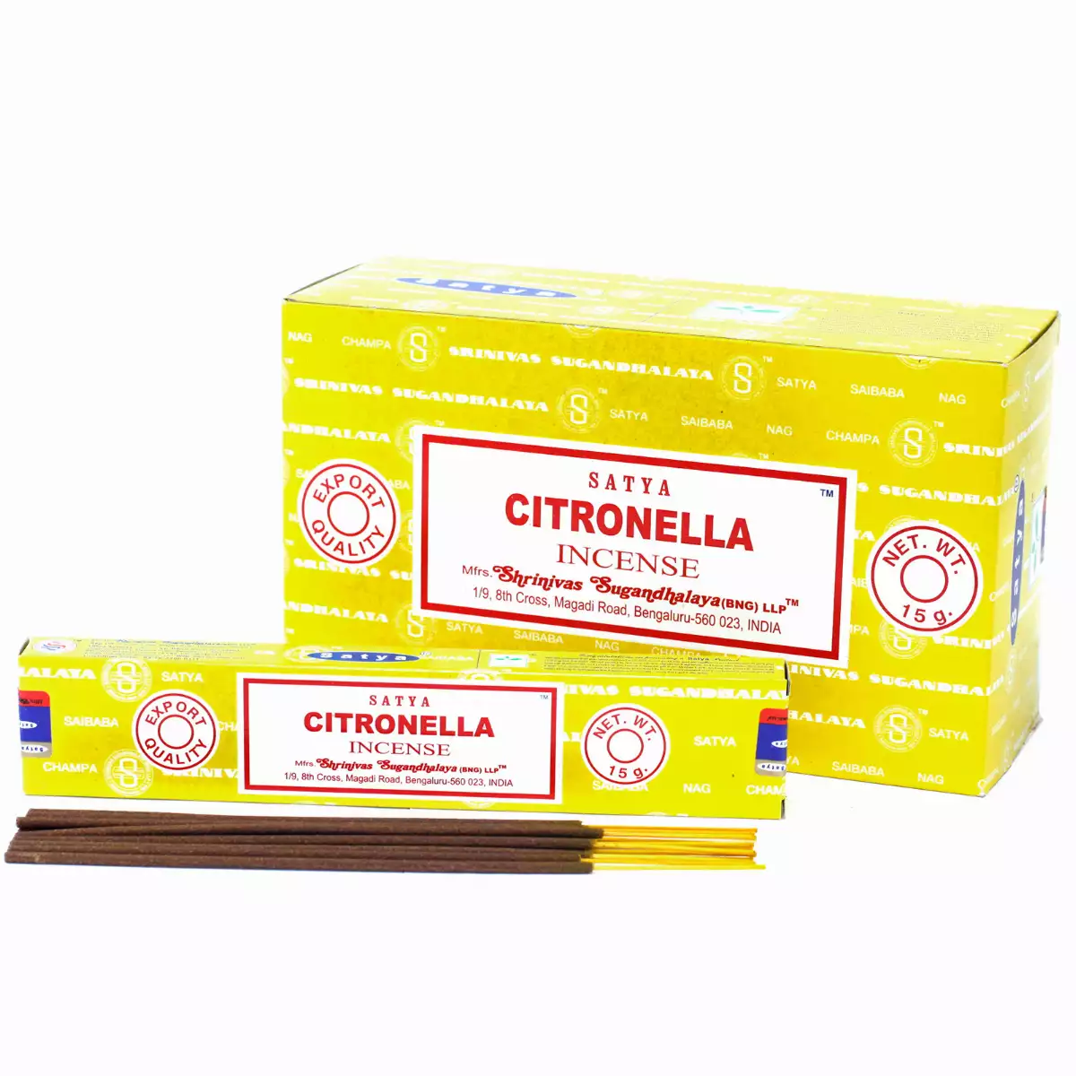 Encens SATYA 15g - Citronella
